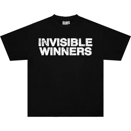 Invisible Winners Big Promo Tee (Black)