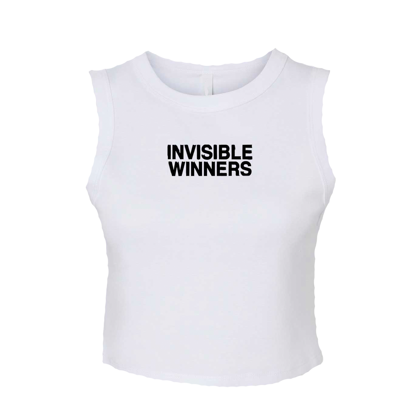 Invisible Winners Rib Crop Tank