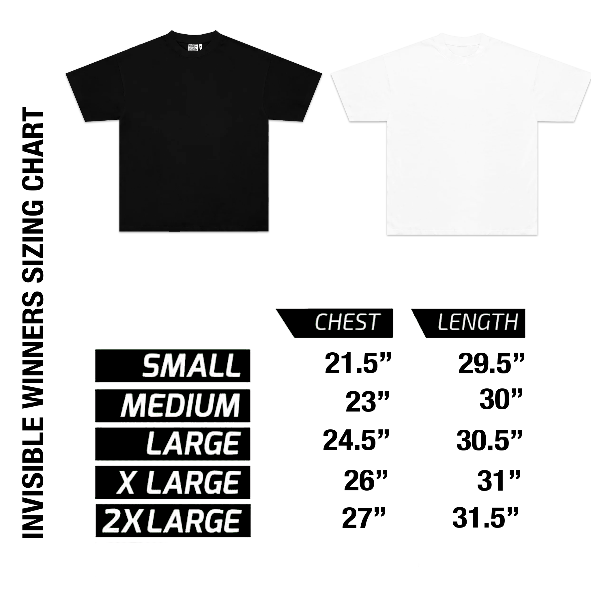 Invisible Winners WIS Tee (White)