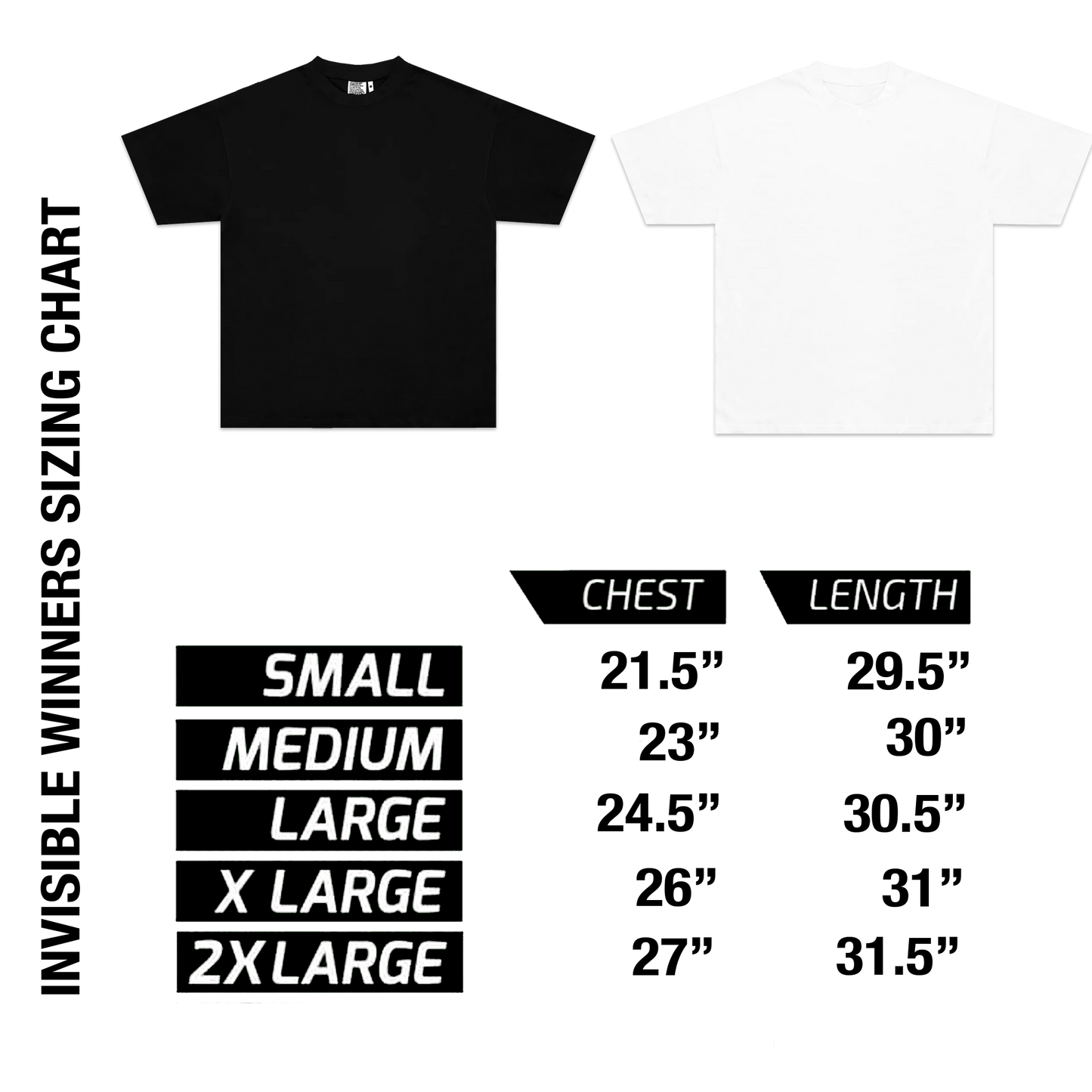 Invisible Winners WIS Tee (Black)