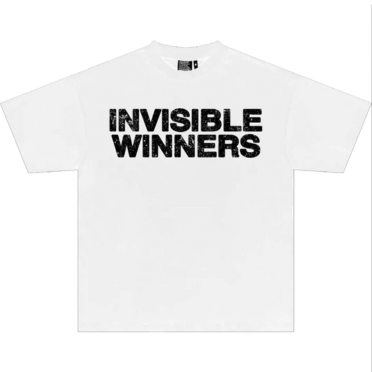 Invisible Winners Big Promo Tee (White)